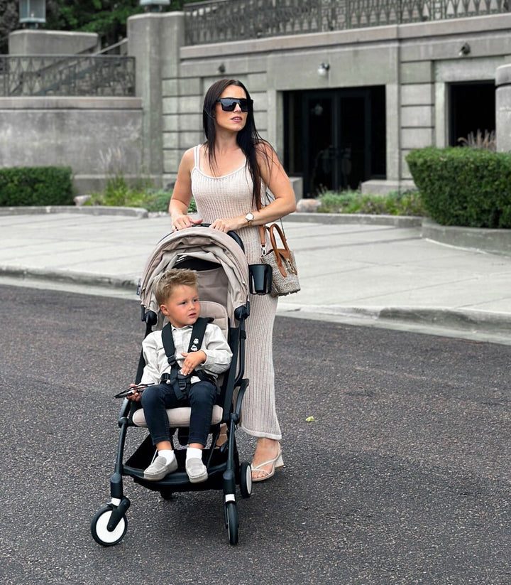 BABYZEN COCHE YOYO3 STROLLER +6M BONPOINT BEIGE/BLACK