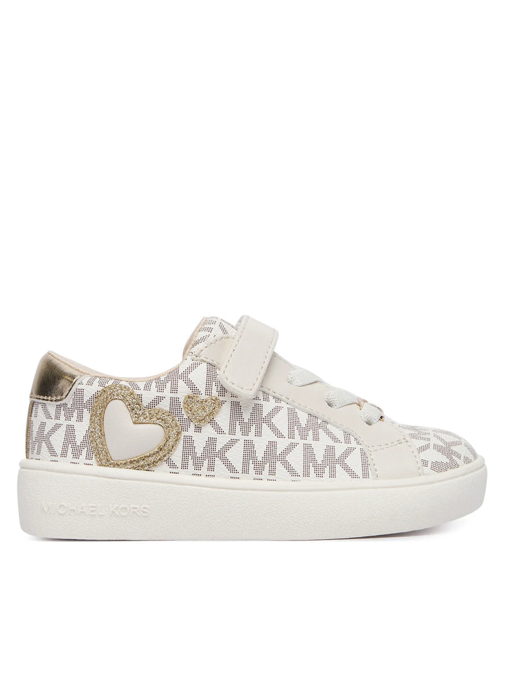 MICHAEL KORS NIÑA ZAPATILLA JEM KEHLANI II PS VANILLA MONOGRAM