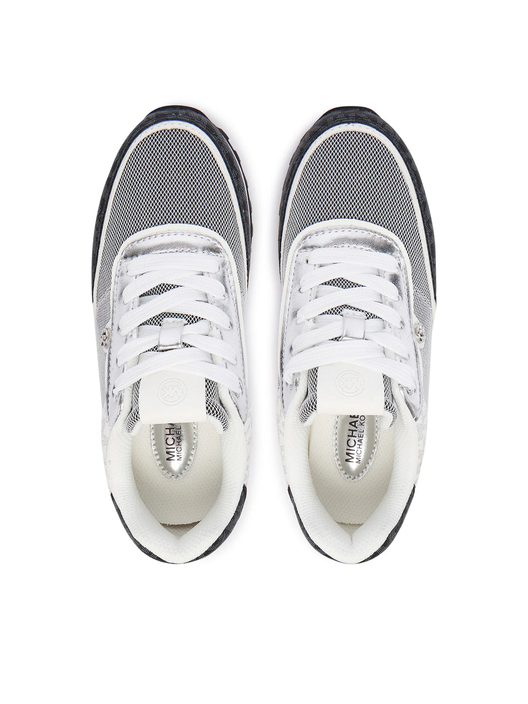 MICHAEL KORS NIÑA ZAPATILLA NOVA BLACK MESH/WHITE MONOGRAM/BLACK MONOGRAM