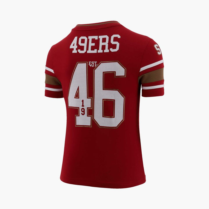 FANATICS NIÑO TSHIRT MANGA CORTA NFL SF RED