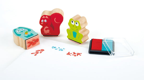 HAPE PAWPRINT INK STAMPS