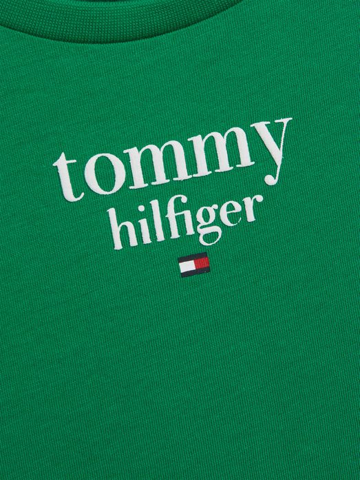TOMMY HILFIGER NIÑA TSHIRT GREEN MALACHITE