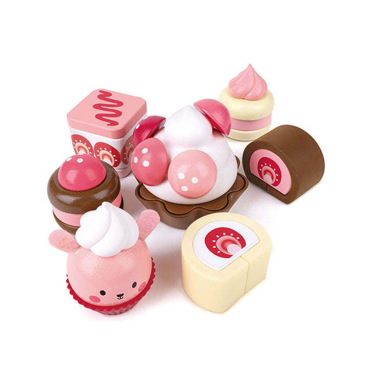 HAPE STRAWBERRY DESSERT SET