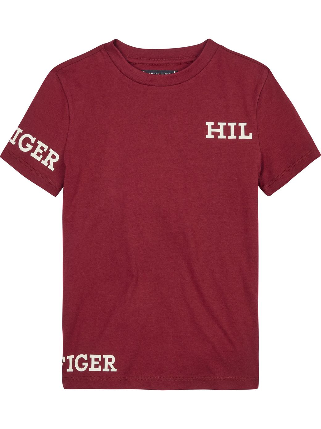 TOMMY HILFIGER NIÑO TSHIRT AI MONOTYPE MULTIPLACEMENT RED