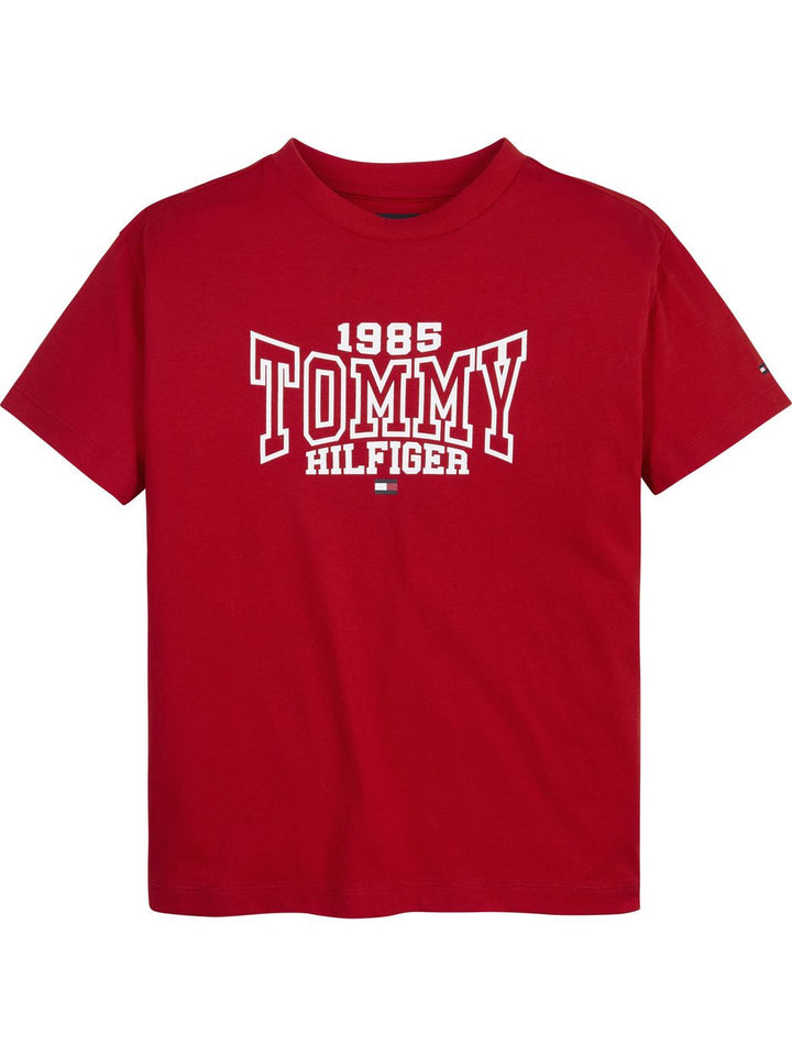 TOMMY HILFIGER NIÑO TSHIRT WCC TOMMY 1985 RED