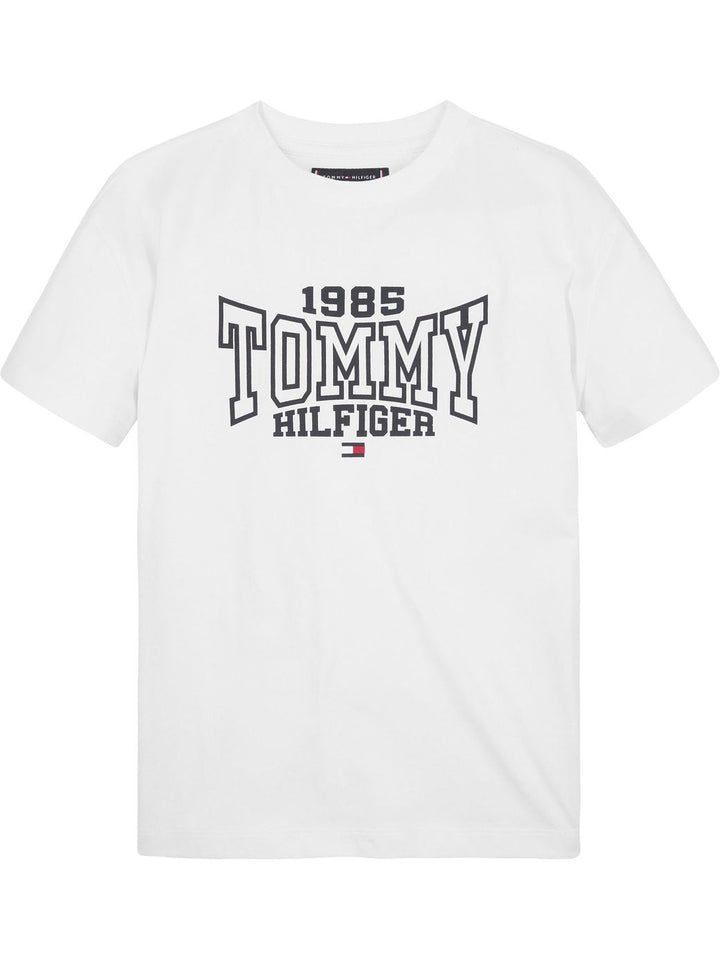 TOMMY HILFIGER NIÑO TSHIRT WCC TOMMY 1985 WHITE