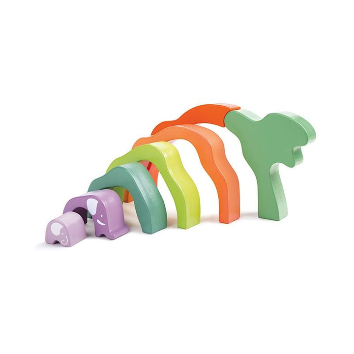 HAPE SAFARI ELEPHANT STACKING BLOCKS