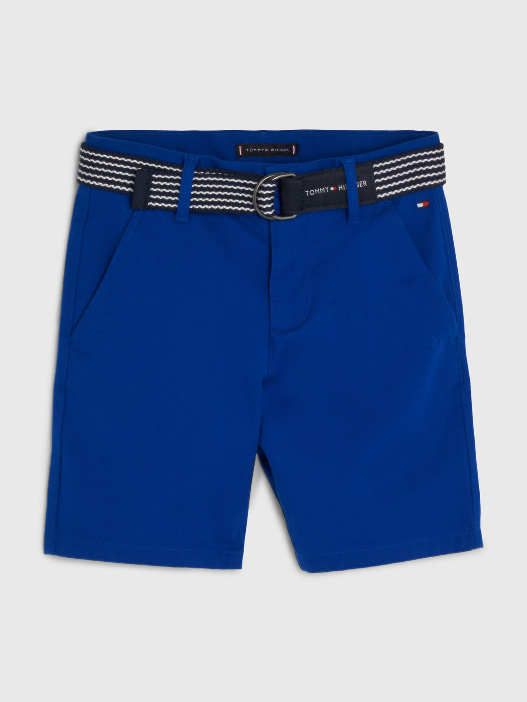 TOMMY HILFIGER NIÑO SHORT ESSENTIAL BELTED CHINO ULTRA BLUE