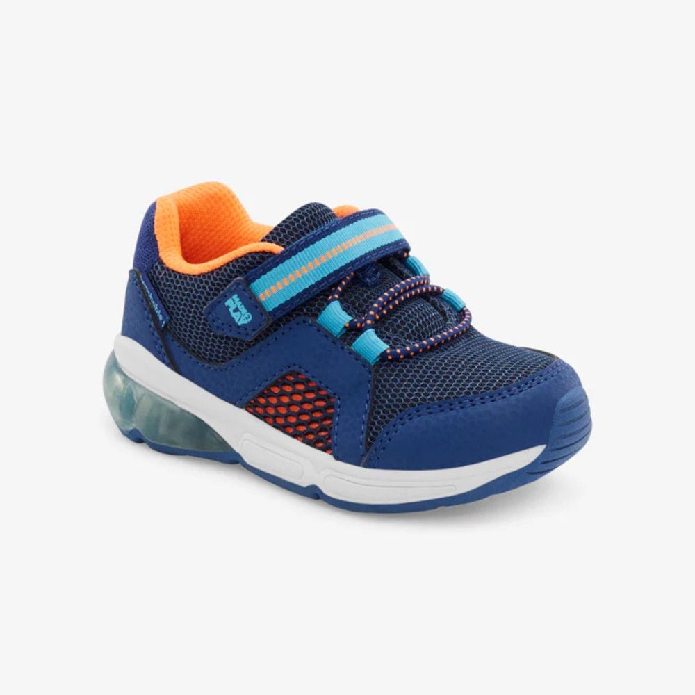 Little Girl Stride Rite SR Lighted Bloom in Blush - Lucky Shoes Little Girl Stride Rite SR Lighted Bloom in Blush - Lucky Shoes