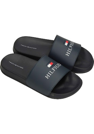 TOMMY HILFIGER NIÑO CHANCLETA BLUE